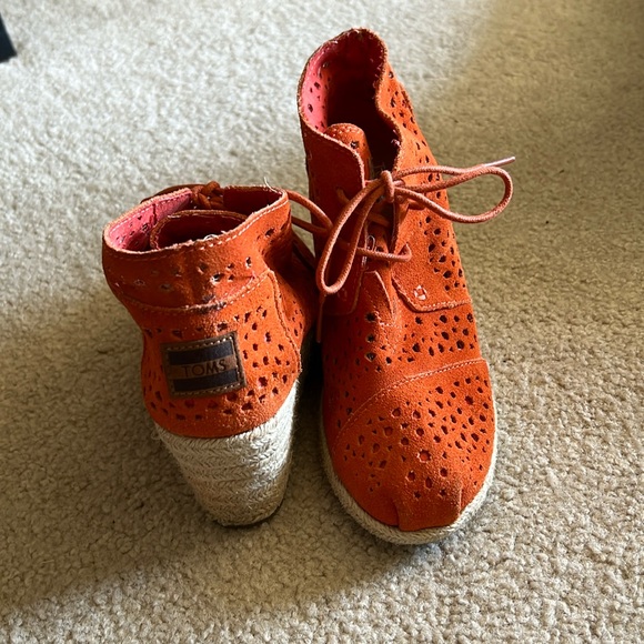 Toms wedges W6 - Picture 1 of 5